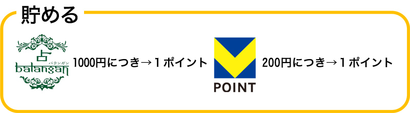 Vポイントを貯める