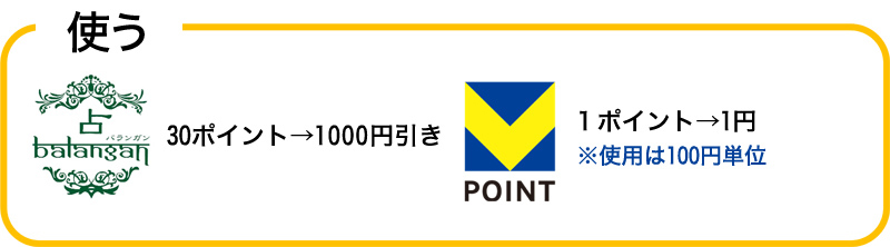 Vポイントを使う